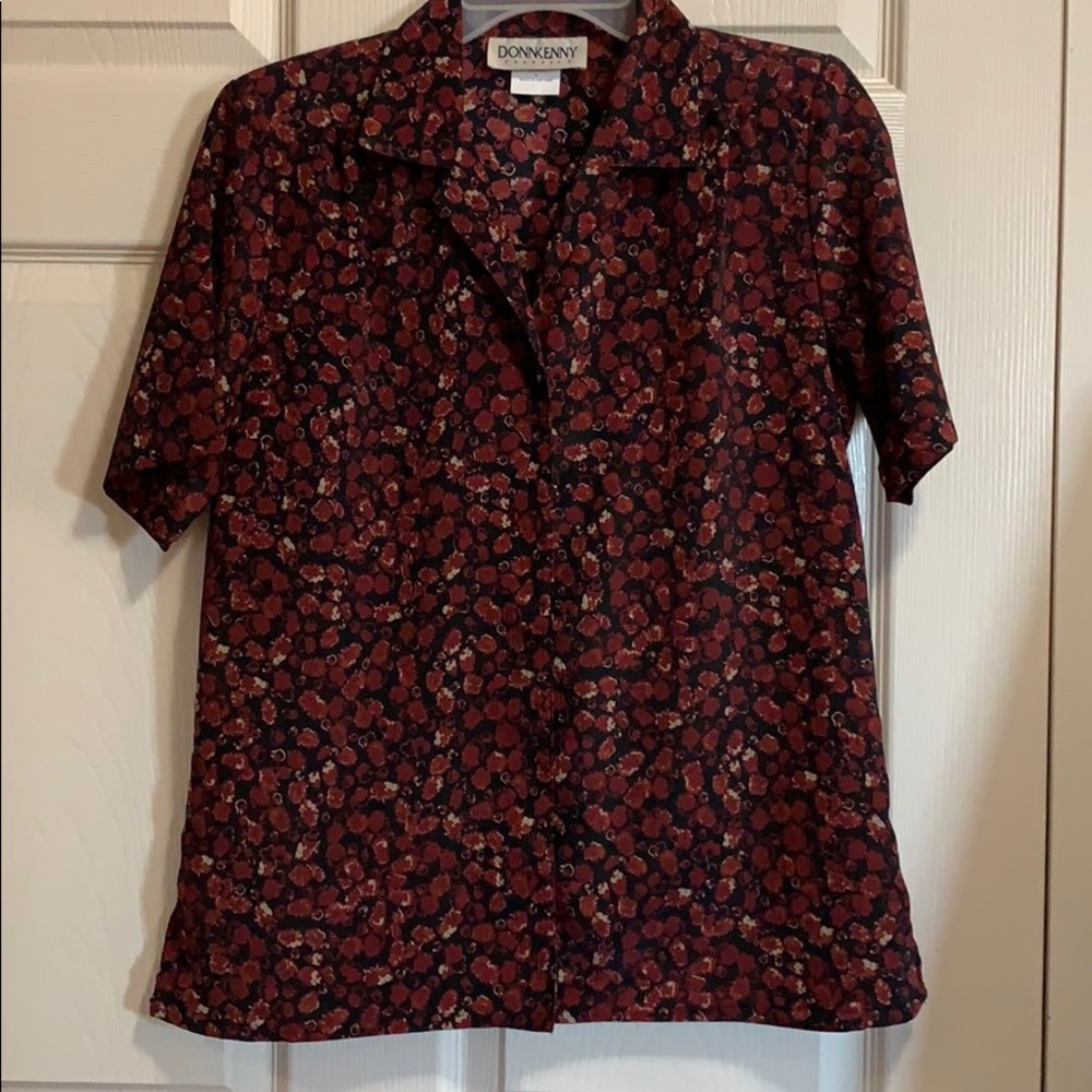 Nice button down blouse.